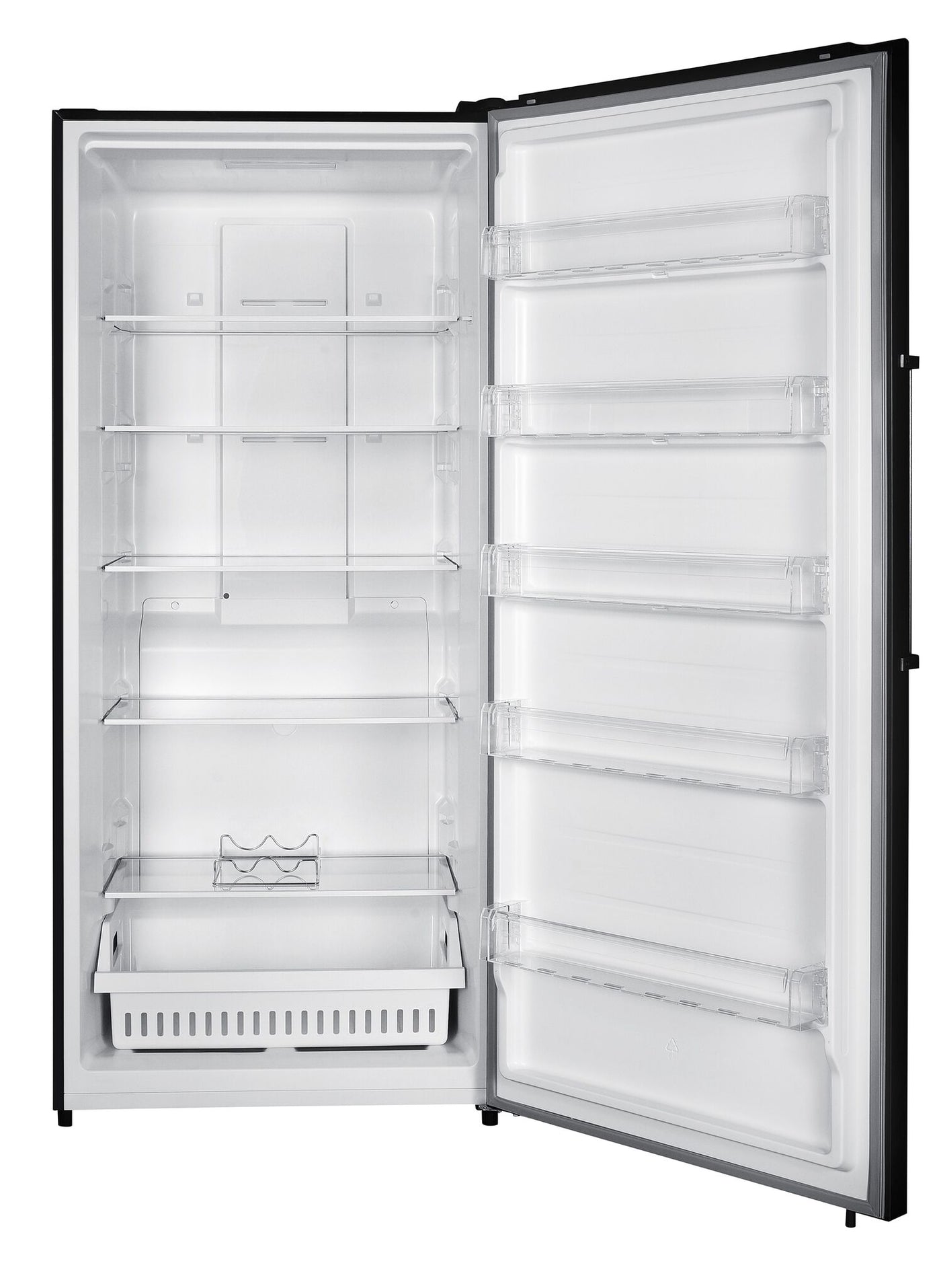 Marathon Black Steel Convertible Fridge/Freezer (21.2 Cu.Ft.) - MFF212BLS