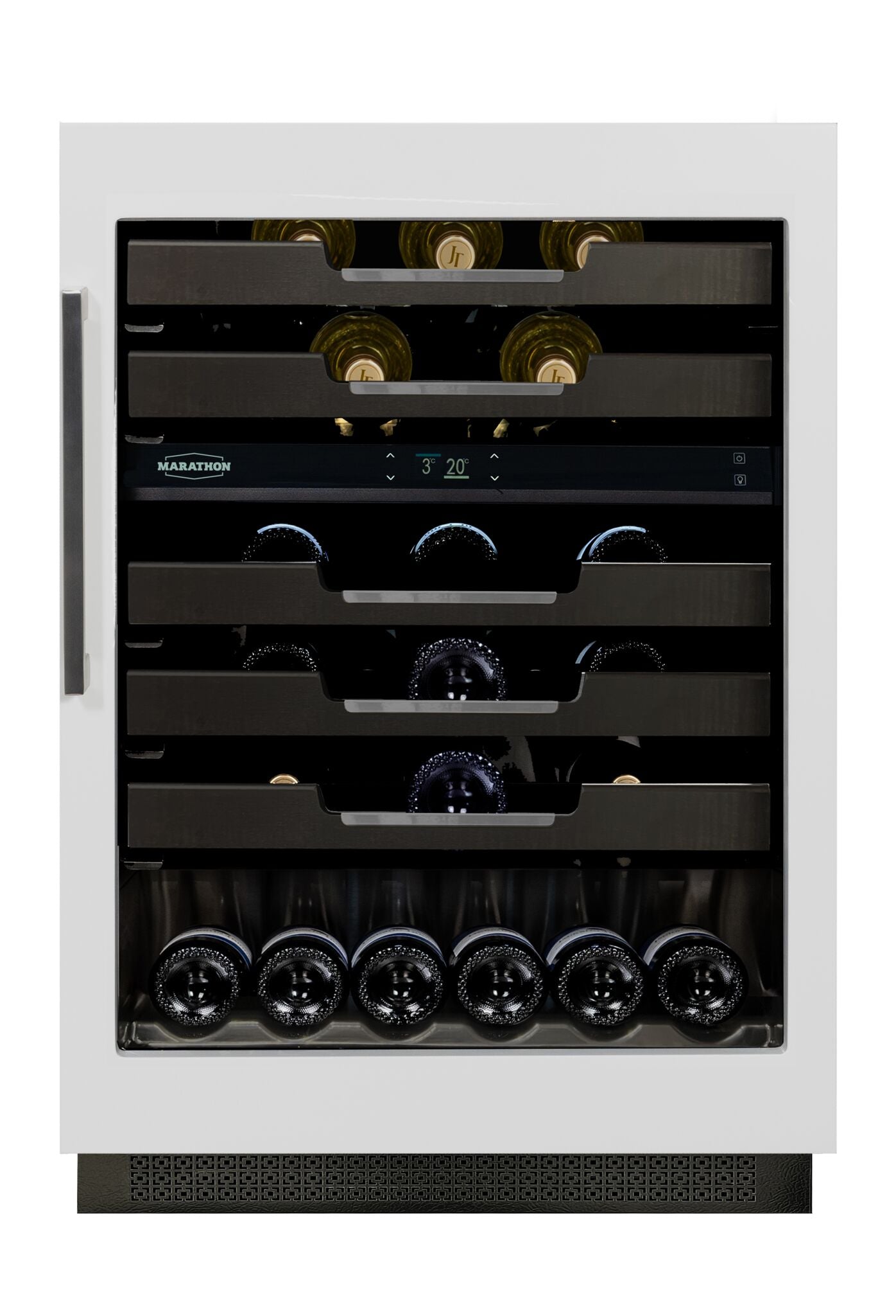 Marathon 24" Dual-Zone Panel-Ready Wine Cooler – M4-D200PANR