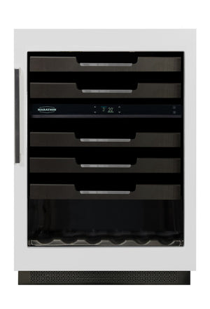 Marathon 24" Dual-Zone Panel-Ready Wine Cooler – M4-D200PANR