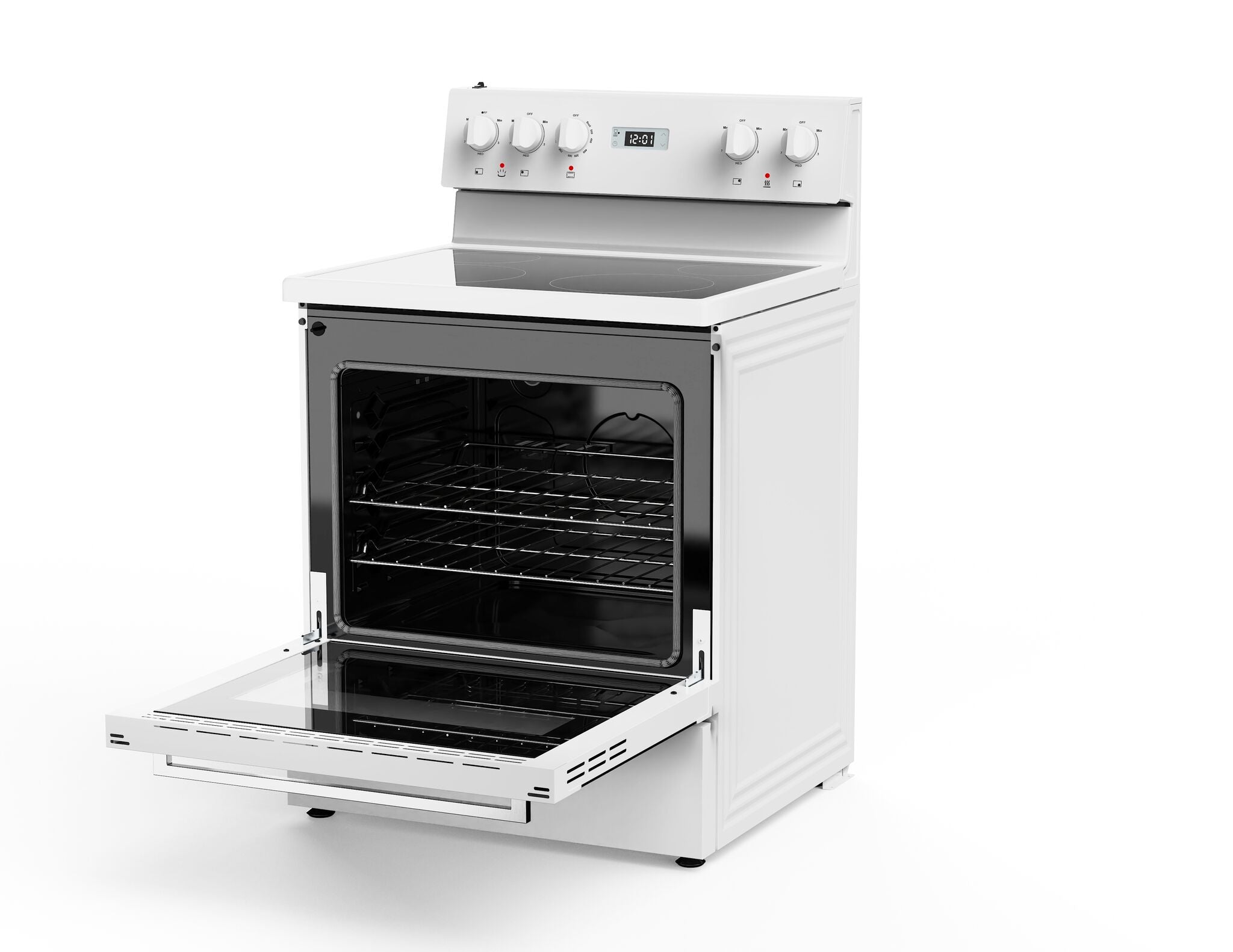 Marathon 30" White Smooth Top Electric Range - MER3070W