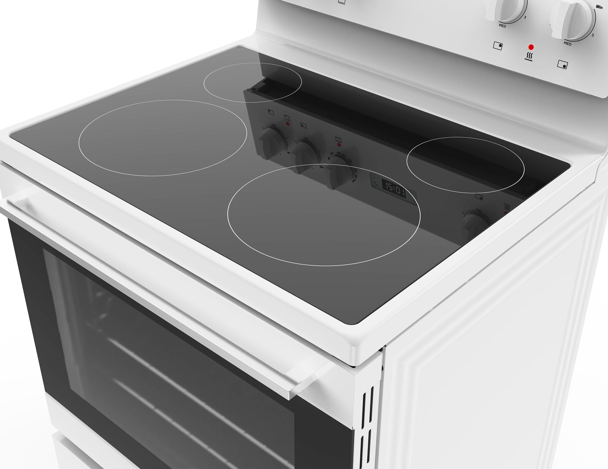 Marathon 30" White Smooth Top Electric Range - MER3070W