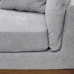 Marquis 2-Piece Sectional with Left Facing Chaise - Grey