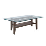 Mars 48" Coffee Table - Dark Brown
