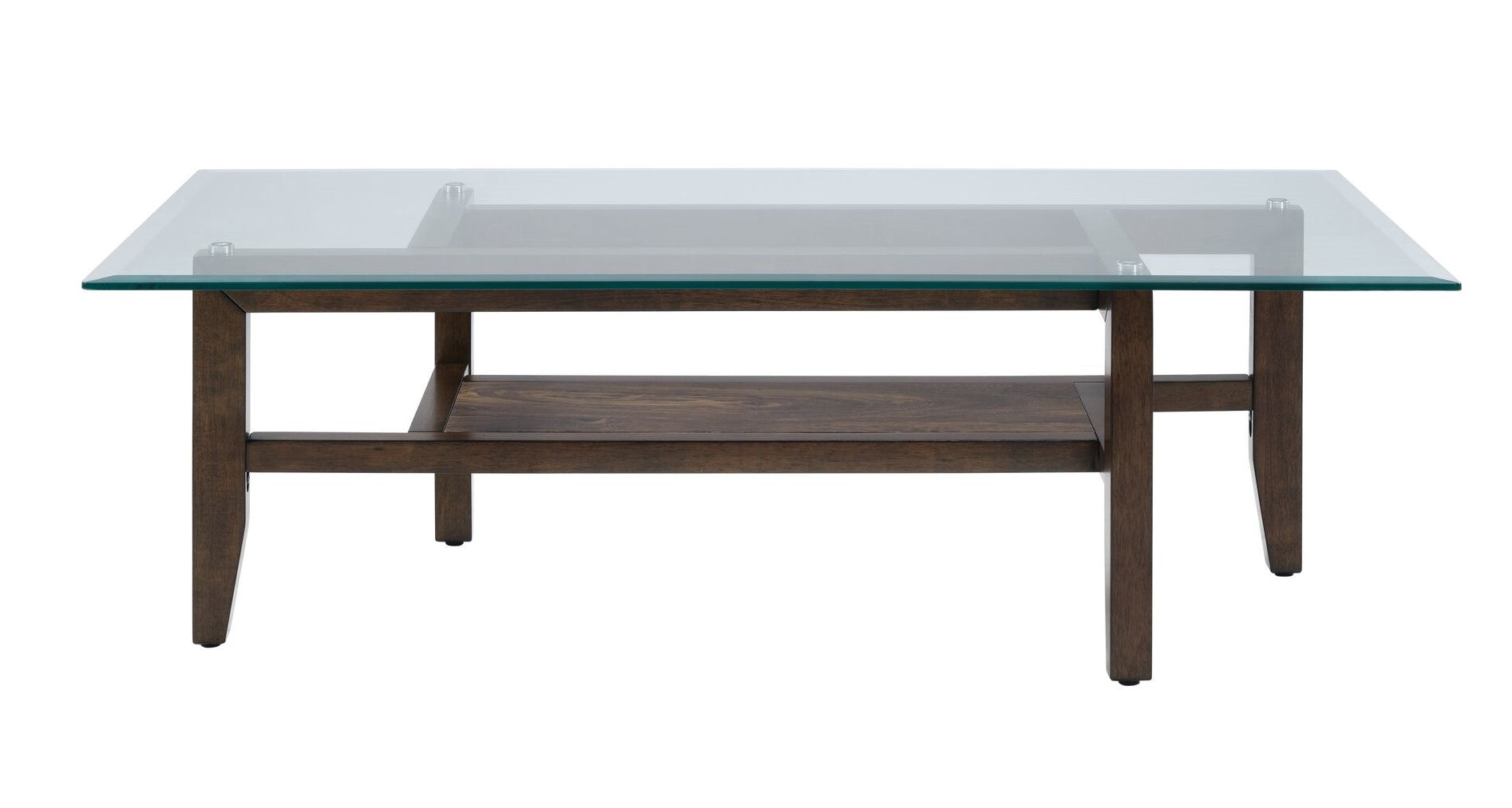 Mars 48" Coffee Table - Dark Brown