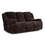 Maxwell Power Reclining Sofa - Brown