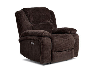 Maxwell Power Recliner - Brown