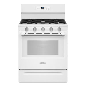 Maytag White Gas Freestanding Range (5 Cu.Ft.) - MFGS6030RW