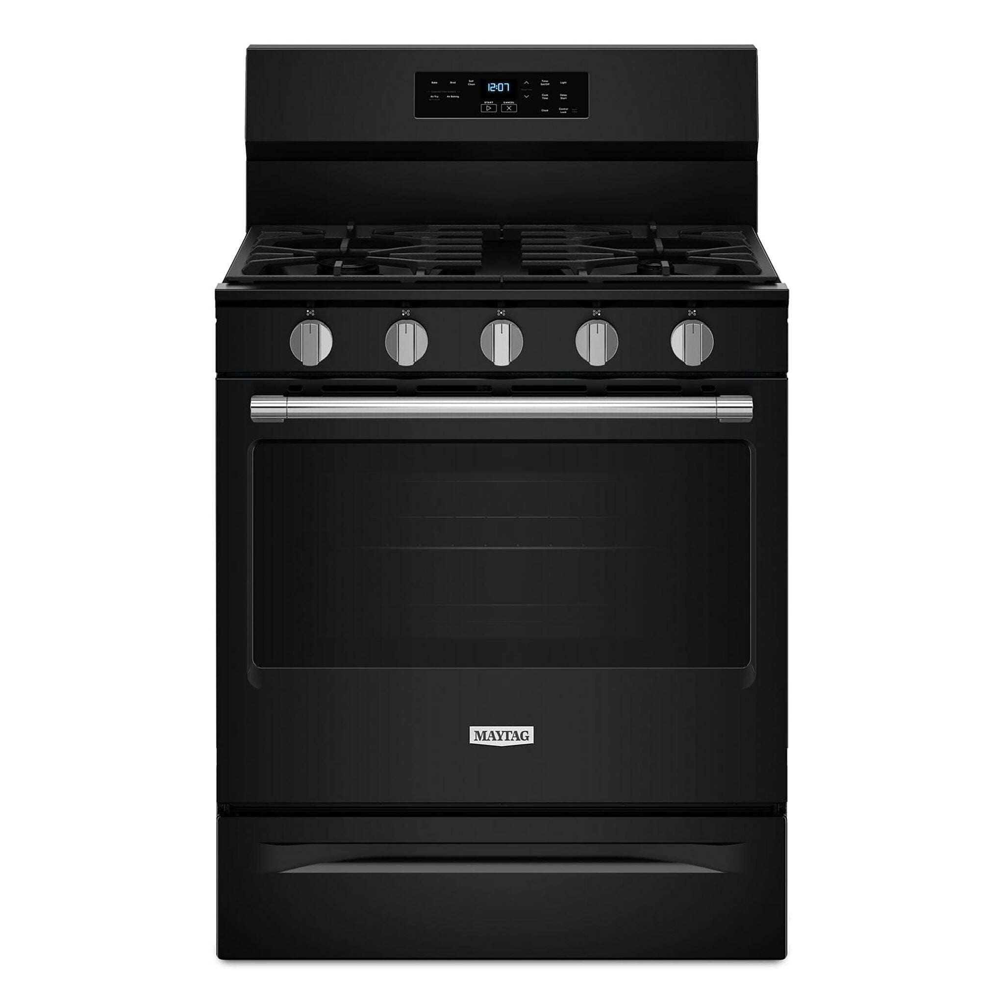 Maytag Black Gas Freestanding Range (5 Cu.Ft.) - MFGS6030RB