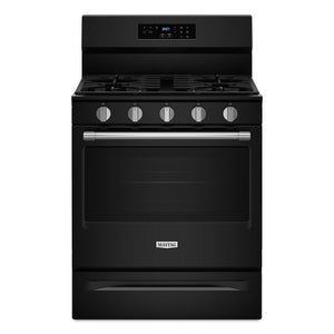 Maytag Black Gas Freestanding Range (5 Cu.Ft.) - MFGS6030RB