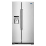 Maytag 36" 24.5 Cu. Ft. Fingerprint Resistant Stainless Steel Side-by-Side Refrigerator - MSS25C4MGZ