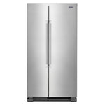 Maytag 35.88" 25 Cu. Ft. Fingerprint Resistant Stainless Steel Side-by-Side Refrigerator - MSS25N4MKZ