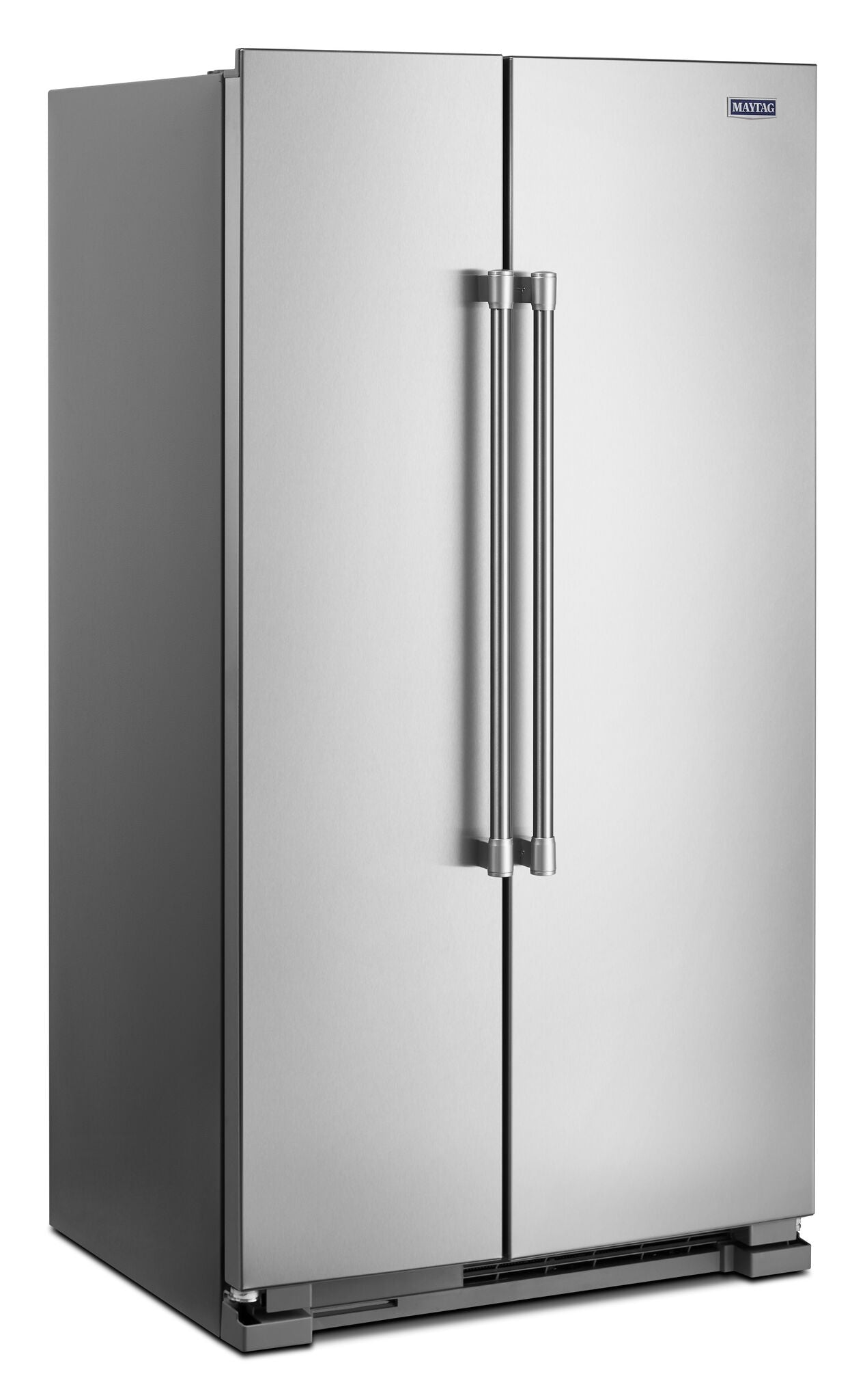 Maytag 35.88" 25 Cu. Ft. Fingerprint Resistant Stainless Steel Side-by-Side Refrigerator - MSS25N4MKZ