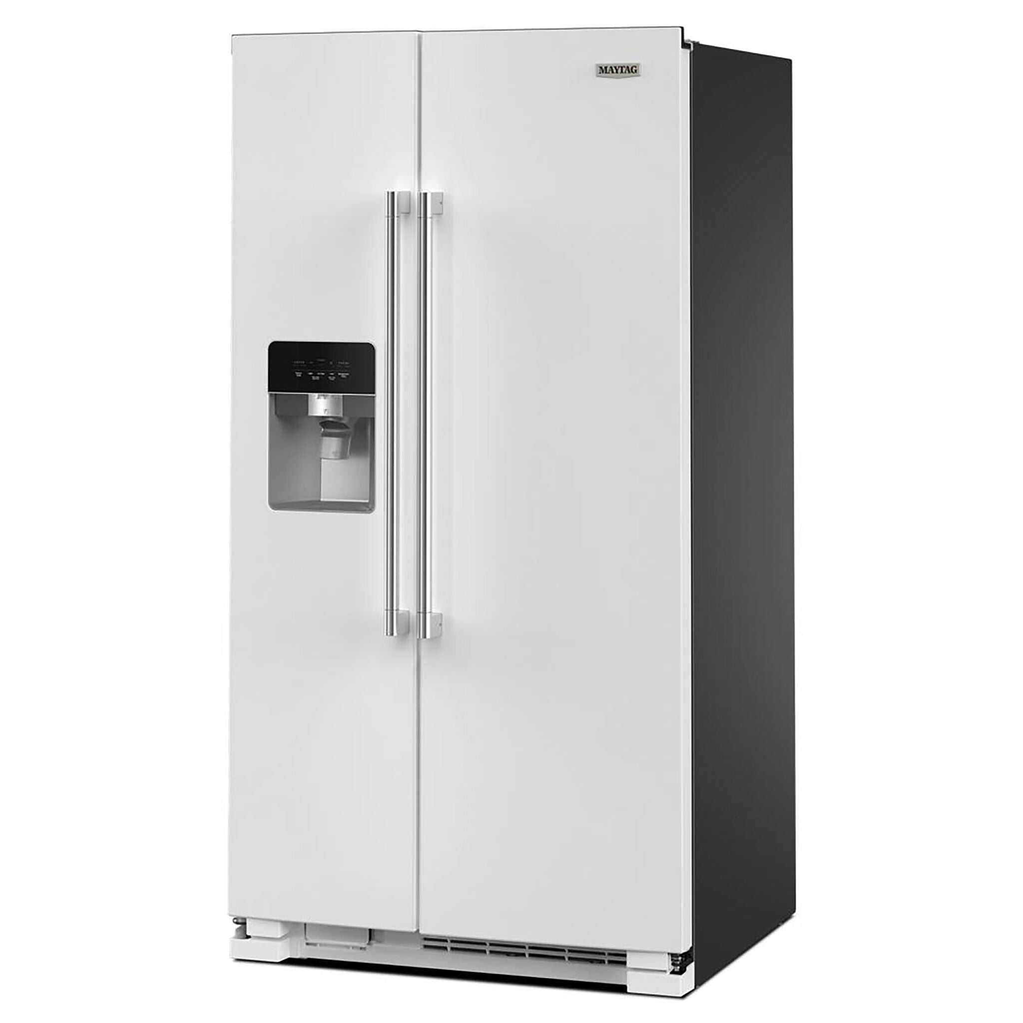 Maytag 35.5" 24.5 Cu. Ft. White Side-by-Side Refrigerator - MRSF4036PW