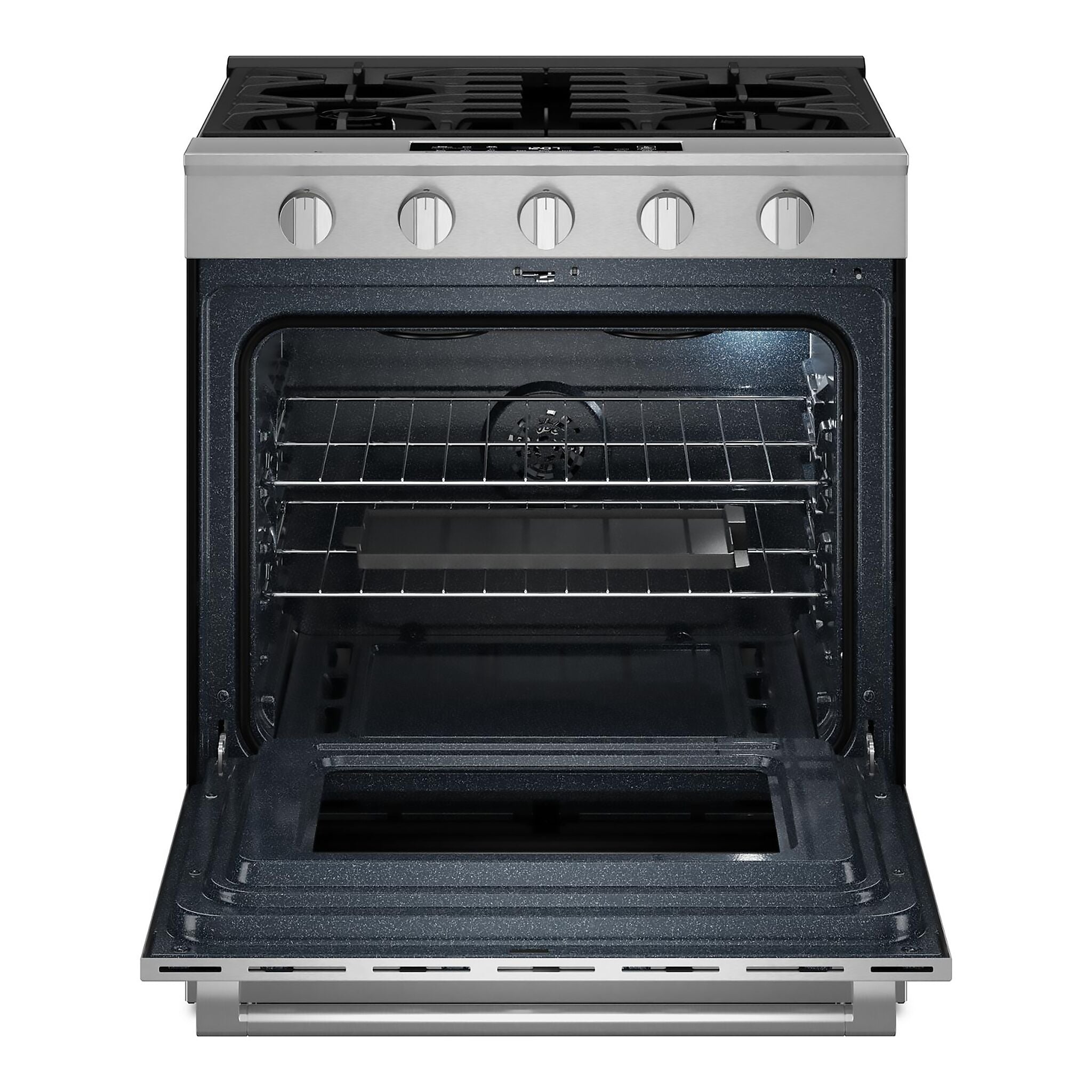 Maytag Fingerprint Resistant Stainless Steel Slide-In Gas Convection Range (5 cu.ft.) - MSGS7030SZ