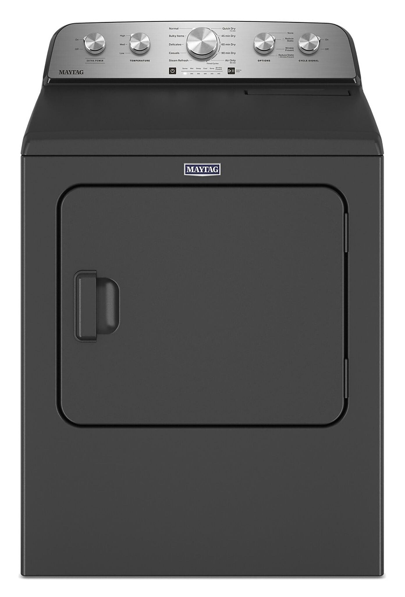 Maytag Volcano Black Electric Dryer (7.00 Cu Ft) - YMED5430PBK