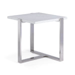 Memphis 24" End Table - White