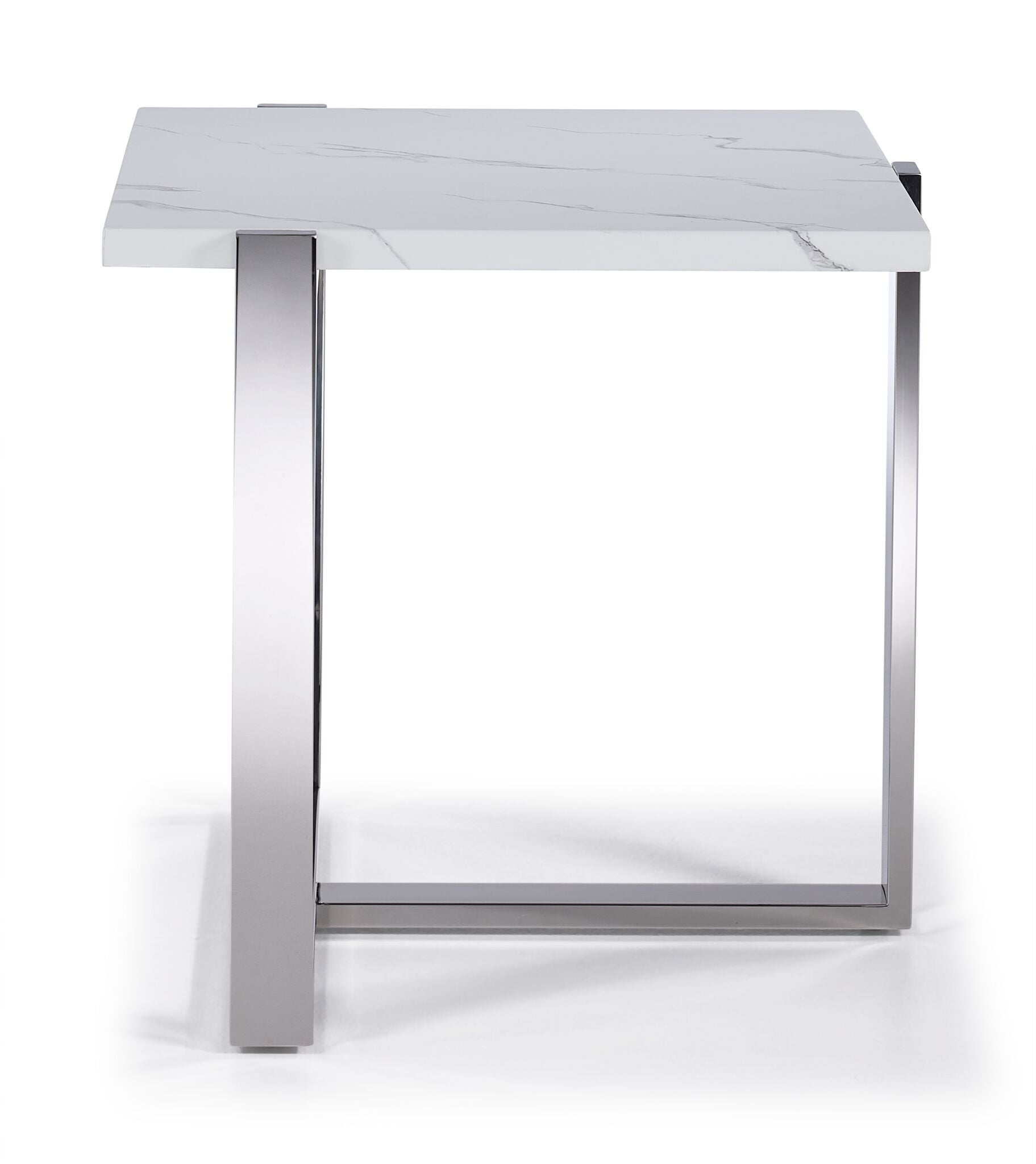 Memphis 24" End Table - White