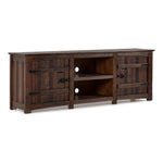 Mezcal 82" TV Stand - Weathered Dark Brown