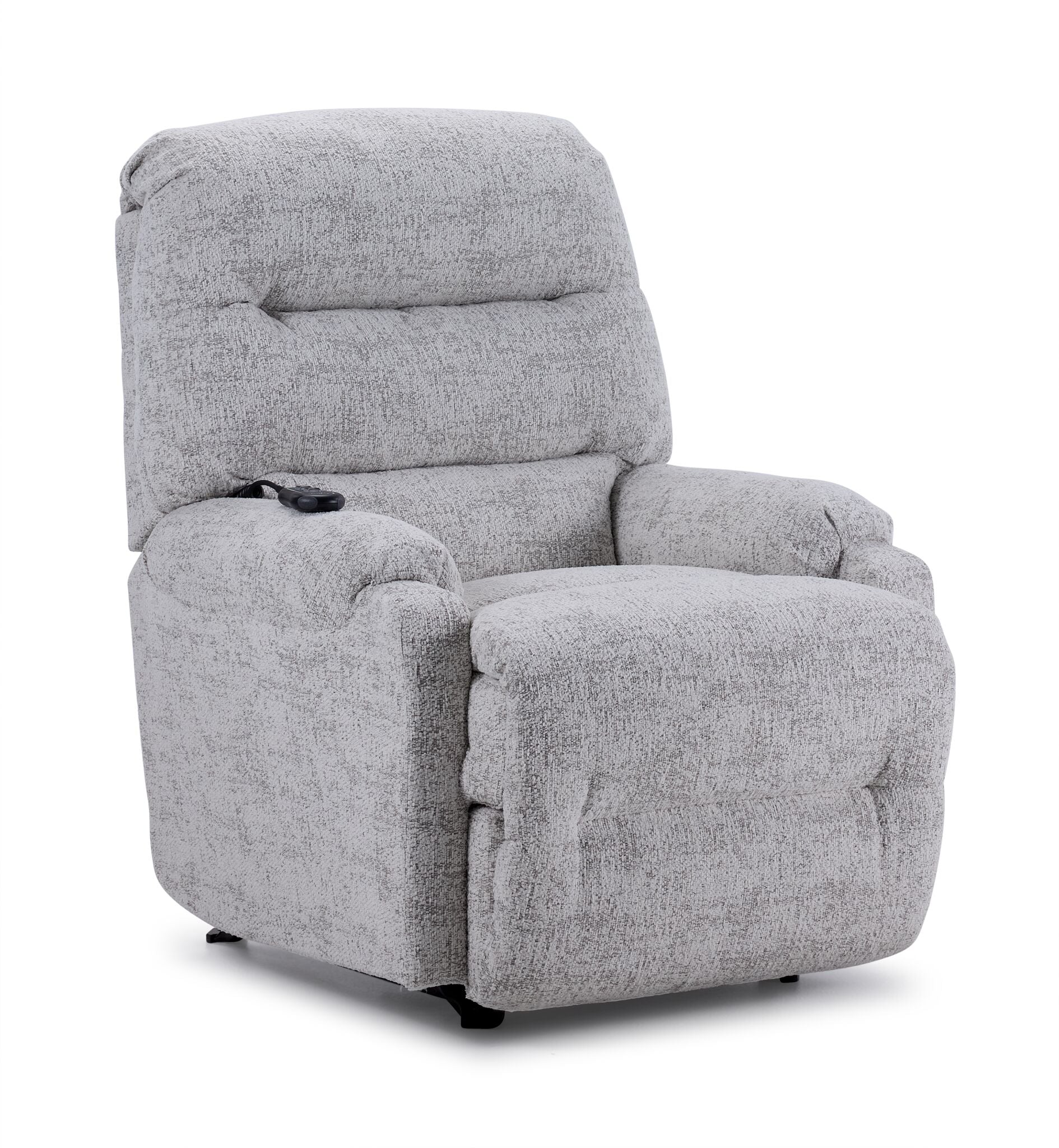 Mia Power Rocker Recliner - White Pepper