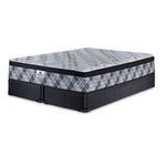 Kingsdown Mila Medium King Mattress and Split Boxspring Set