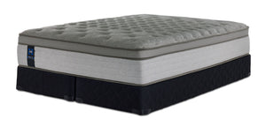 Sealy Posturepedic® Plus Sterling Milana II Luxury Plush Eurotop Queen Mattress and Split Boxspring Set