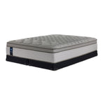 Sealy Posturepedic® Plus Sterling Hera Plush Euro Top Queen Mattress and Low Profile Split Boxspring Set