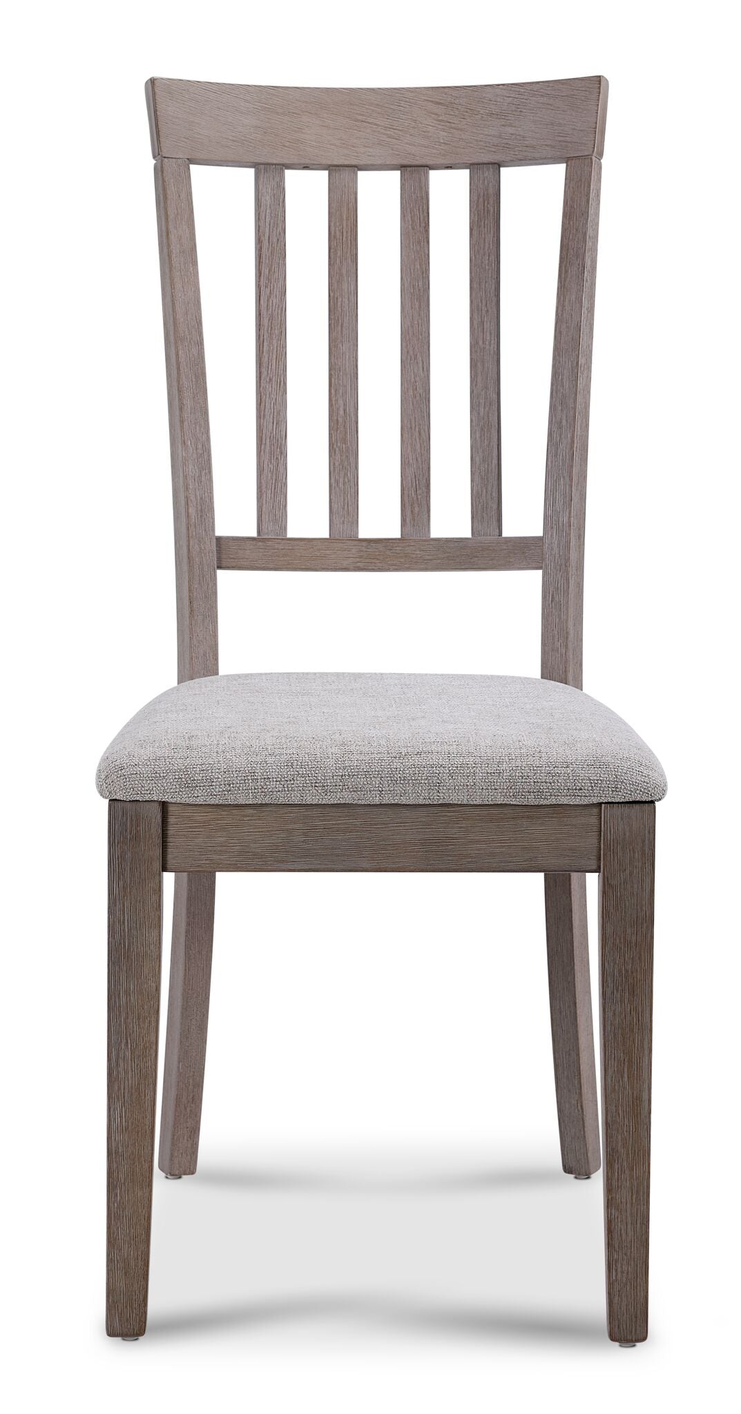 Milano Slat Back Side Chair - Beige