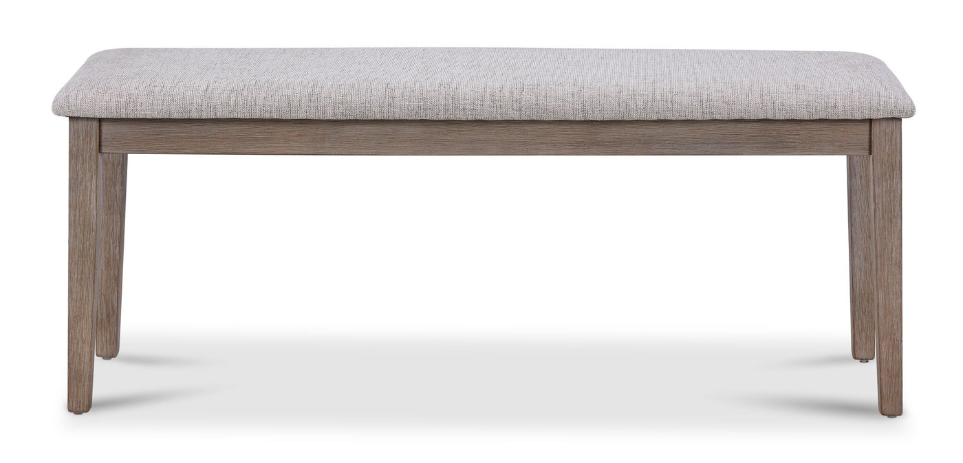 Milano Upholstered Dining Bench - Beige