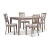Milano 5-Piece Dining Set - Beige