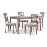 Milano 5-Piece Dining Set - Beige