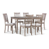 Milano 7-Piece Dining Set - Beige