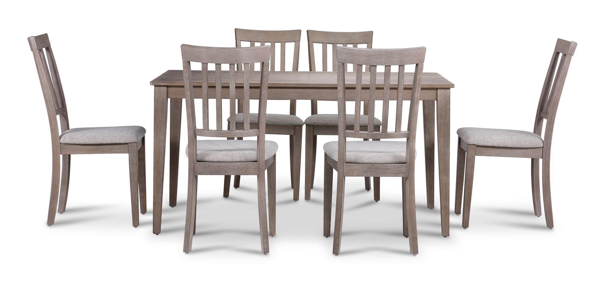 Milano 7-Piece Dining Set - Beige