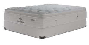 Kingsdown Mist Medium Euro Top Twin XL Mattress and Boxspring Set