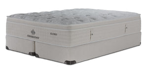 Kingsdown Mist Medium Euro Top Queen Mattress and Split Boxspring Set