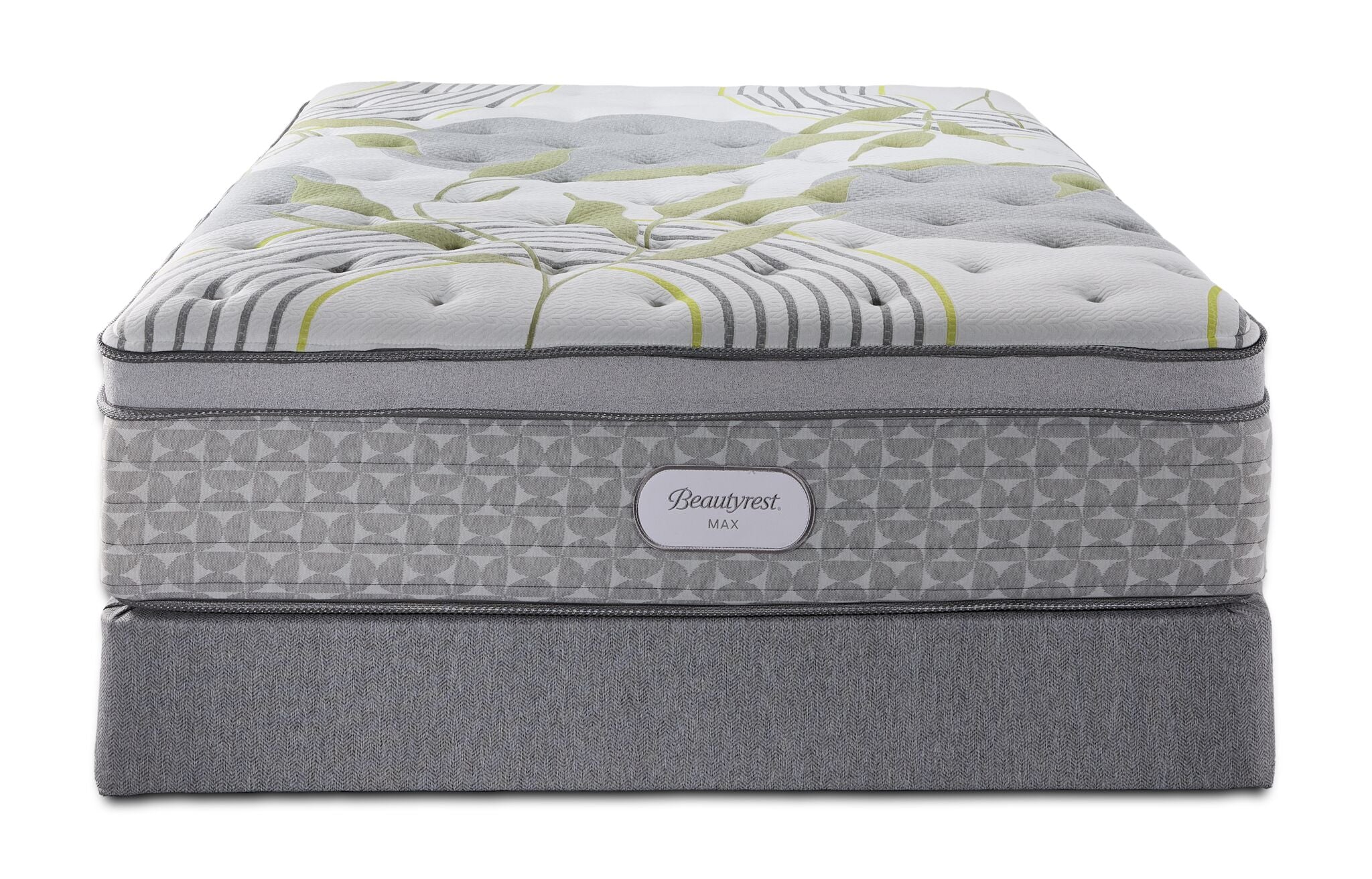 Beautyrest Max Moon Euro Top Plush Full Mattress and Boxspring Set