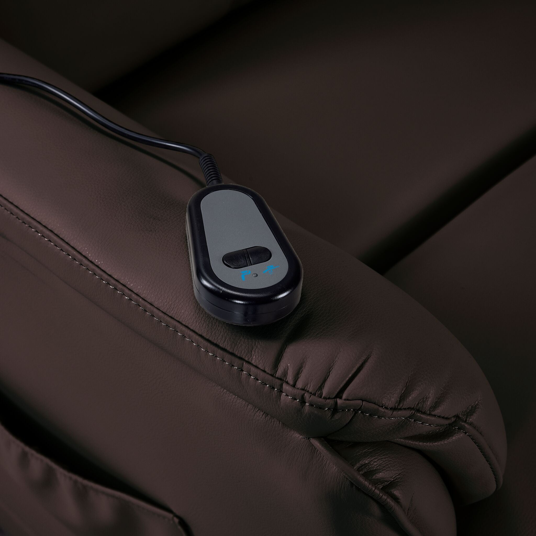 Morgan Power Lift Recliner - Dark Brown