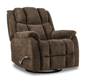 Morocco Swivel Recliner - Brown