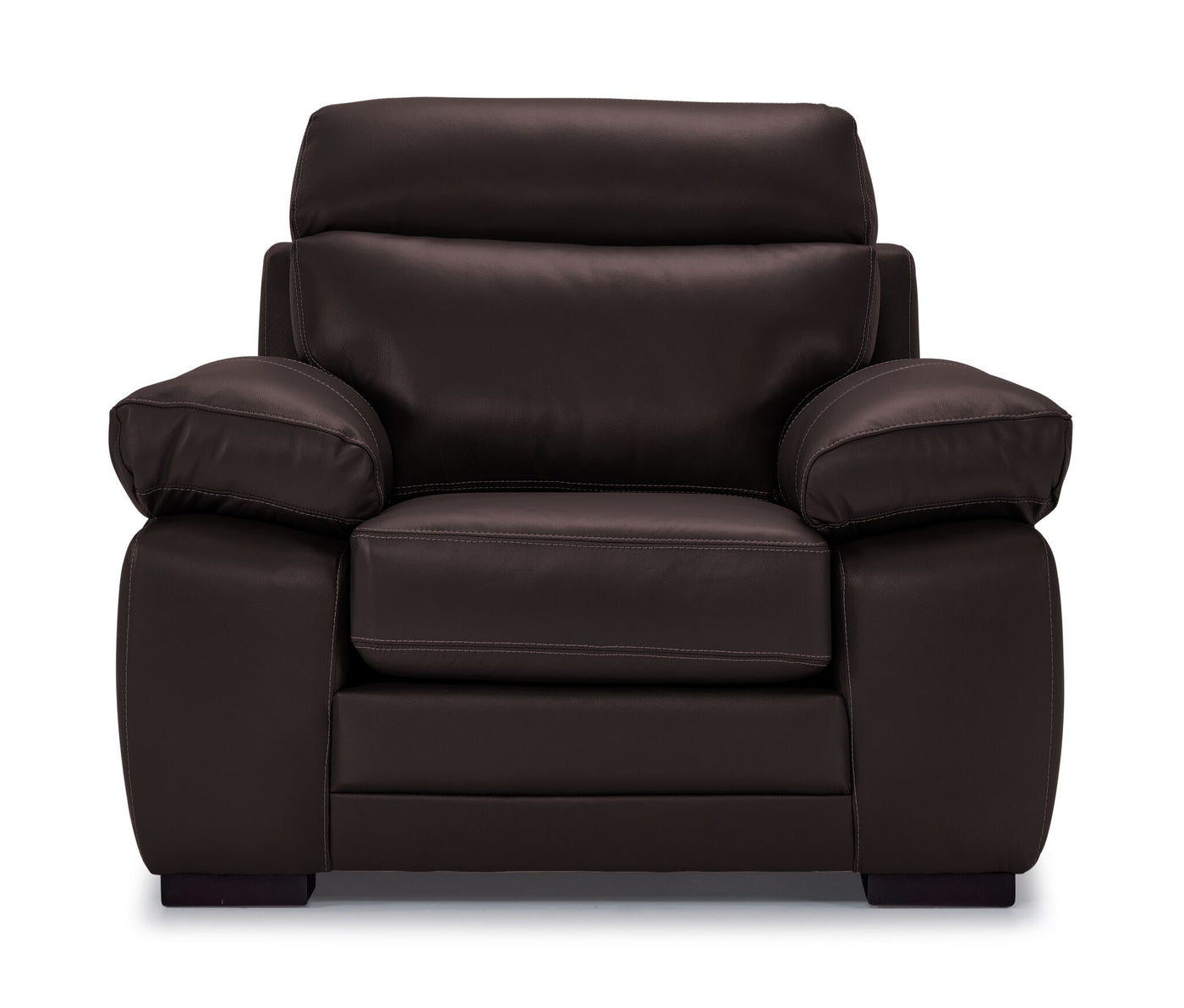 Morrison II Leather Chair - Brown