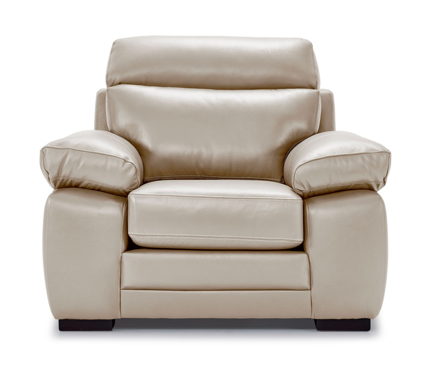 Morrison II Leather Chair - Beige