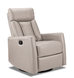 Mustang Swivel Glider Recliner - Taupe