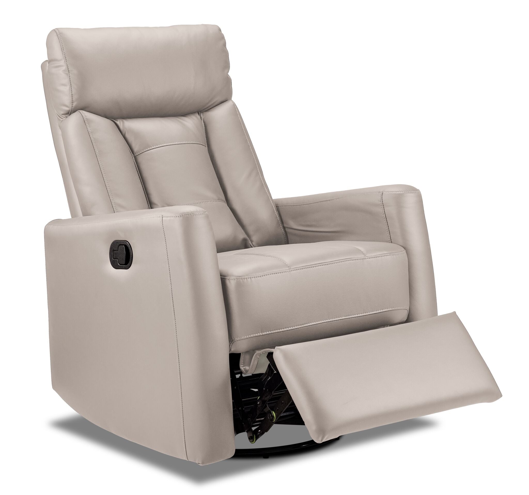 Mustang Swivel Glider Recliner - Taupe