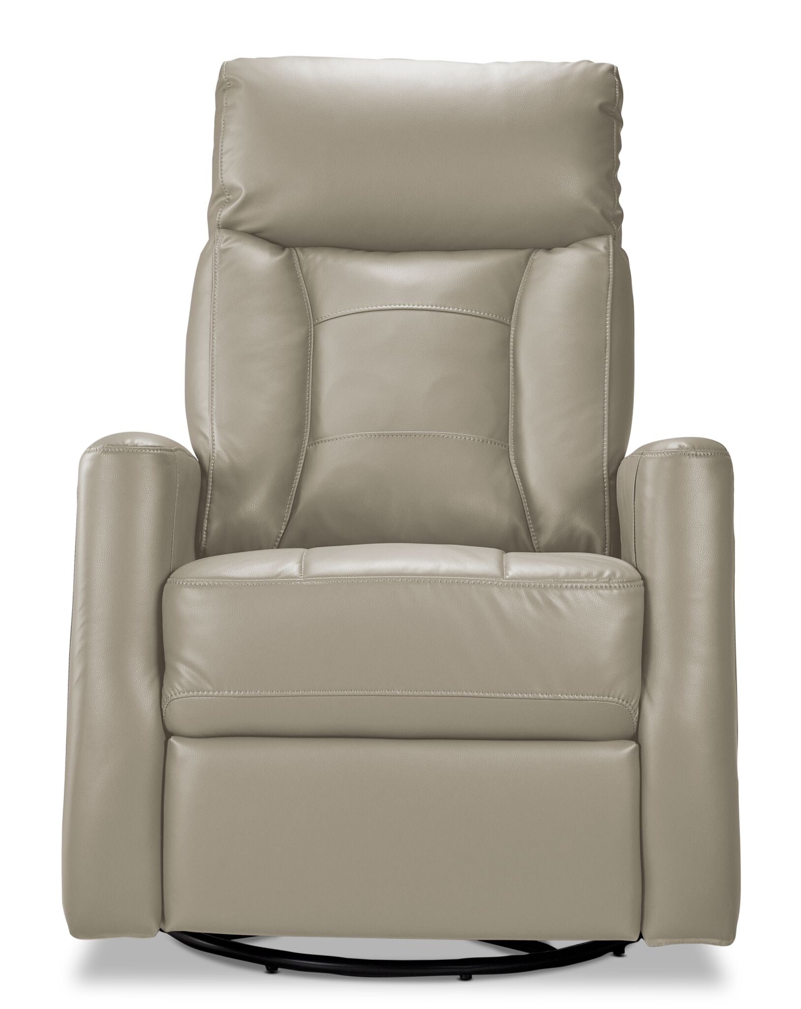 Mustang Swivel Glider Power Recliner - Taupe