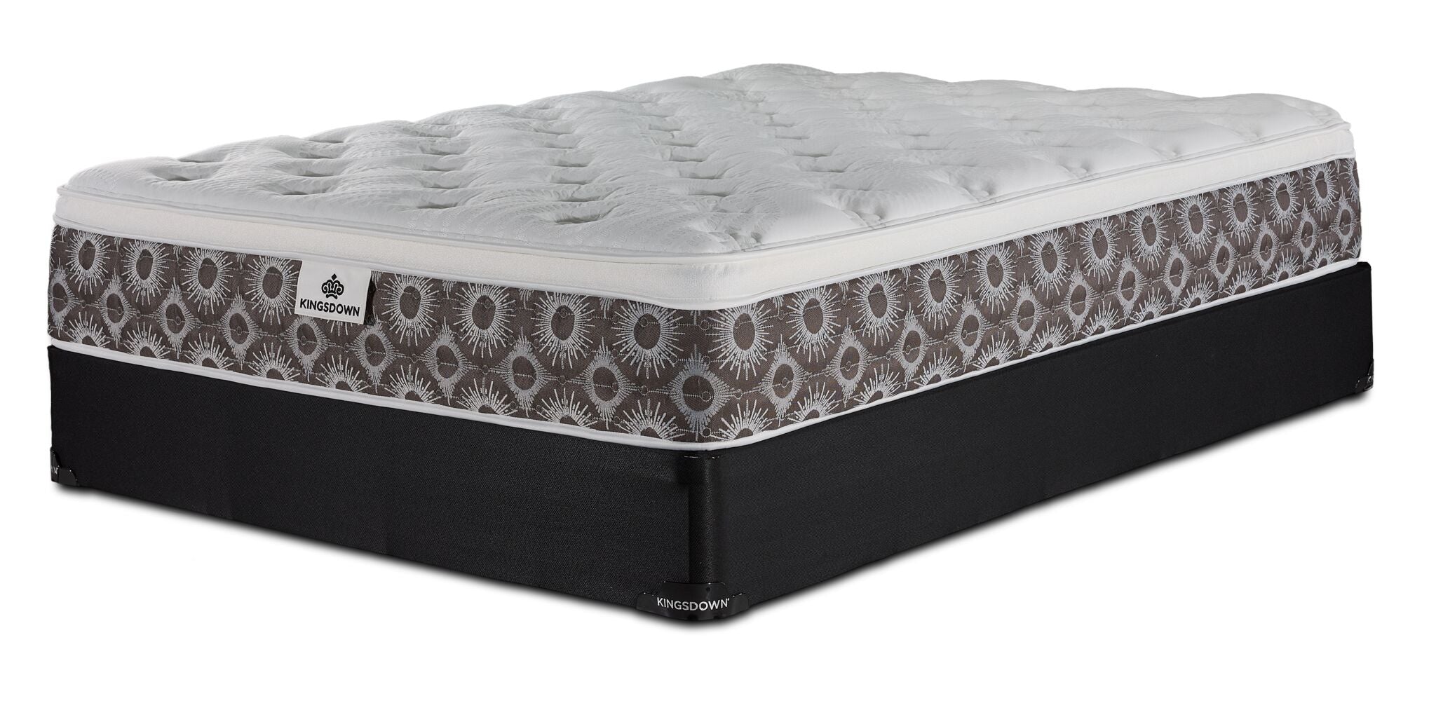 Kingsdown Nerissa Plush Euro Top Queen Mattress and Boxspring Set