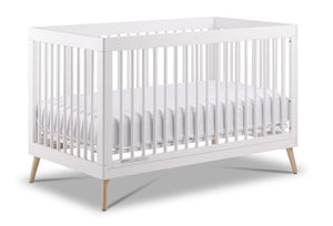 Delta Children Nico Convertible Crib - Bianca White, Natural