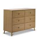 Delta Children Nico 6 Drawer Dresser - Natural