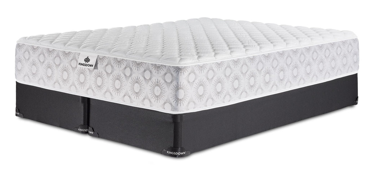 Kingsdown Odessa Firm Tight Top Queen Mattress and Split Boxspring Set
