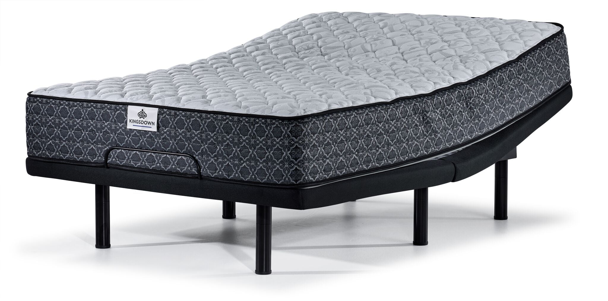 Kingsdown Oxford Firm Tight Top Queen Mattress and L2 Motion Pro Adjustable Base