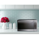 Panasonic Stainless Steel Countertop Microwave with Genius Sensor (1.3 Cu.Ft.) - NNSG656SC