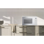 Panasonic White Countertop Microwave with Genius Sensor (1.3 Cu.Ft.) - NNSG676WC