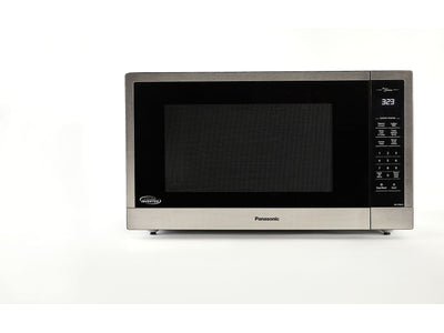 Panasonic Black Stainless Steel Countertop Microwave with Genius Sensor (2.2 Cu.Ft.) - NNST96JSC